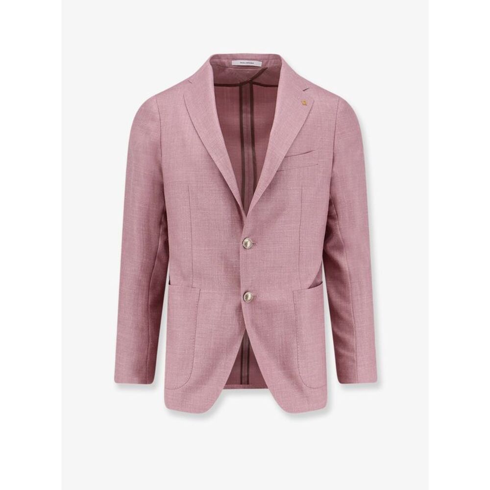 Tagliatore Men Virgin Wool, Silk And Linen Blazer
